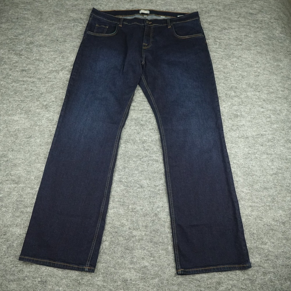 Tecovas Standard Jean Mens 42X34 Blue‎ Denim Straight Dark Wash Rodeo Western
